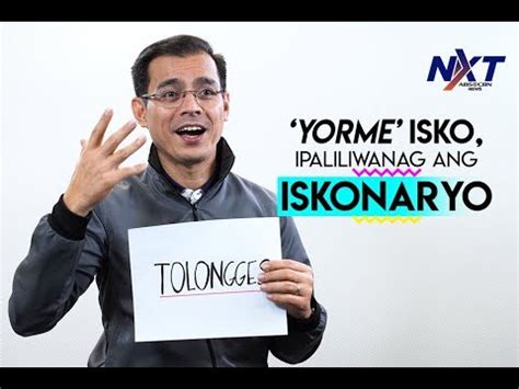 'Yorme' Isko, ipapaliwanag ang ISKOnaryo .